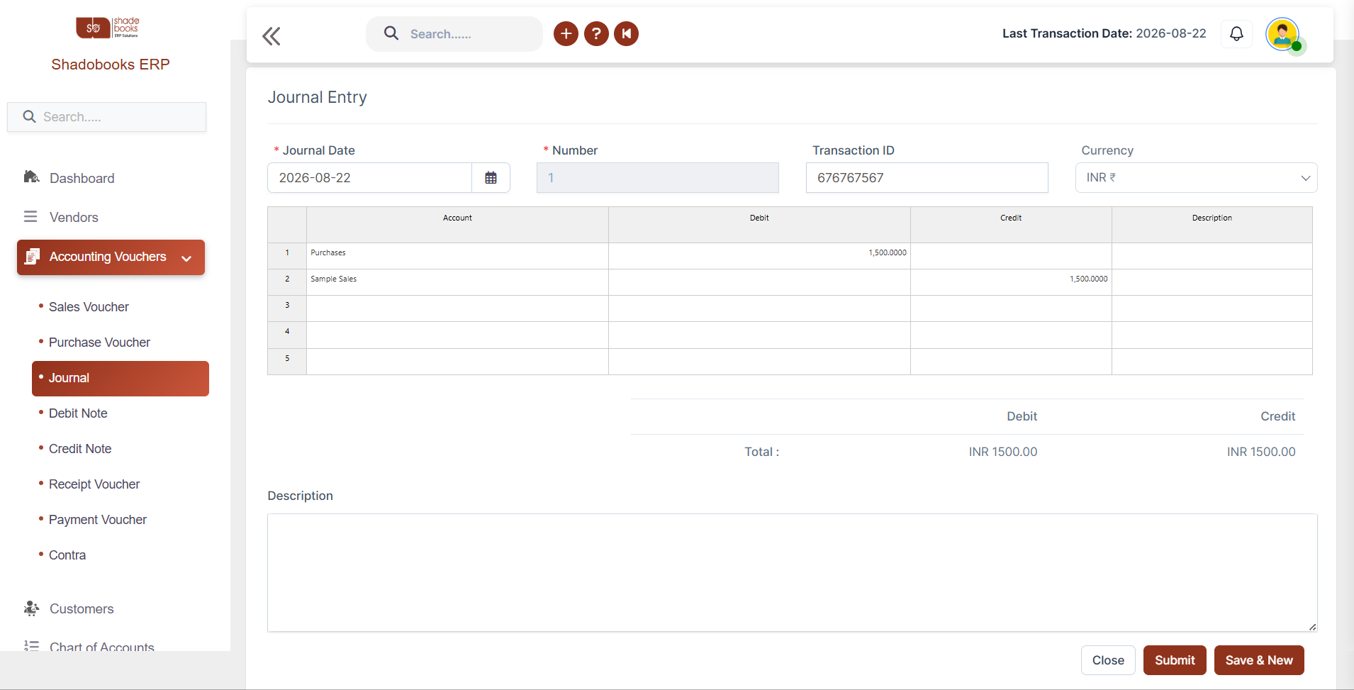 Journal Accounting Software