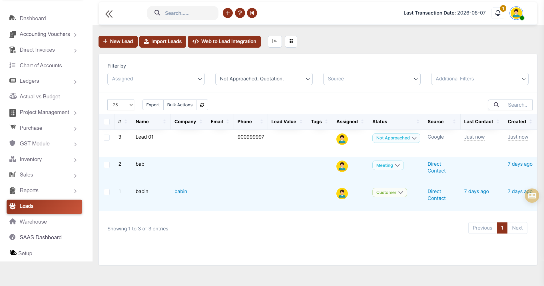 crm and lead management